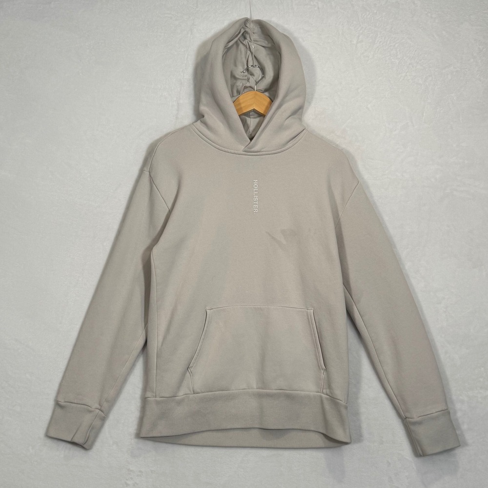 Hollister Tan Pullover Hoodie Small